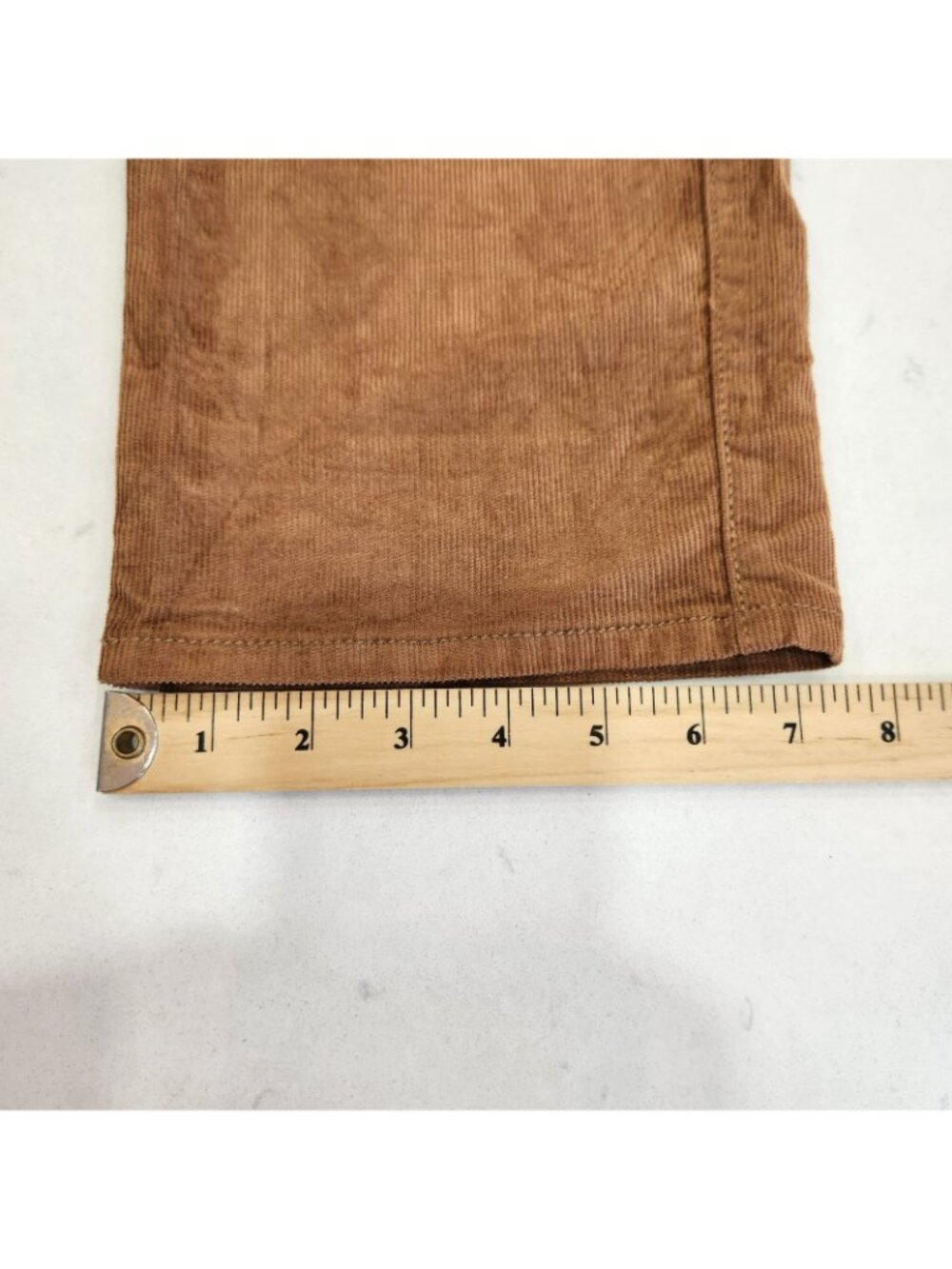 Peter Millar 5 Pocket Corduroy Pants Brown Cotton Stretch Casual Mens 36x34 - Picture 11 of 12